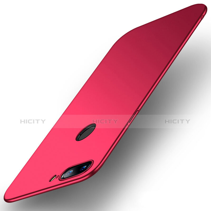 Schutzhülle Kunststoff Hülle Matt R02 für OnePlus 5T A5010 Rot