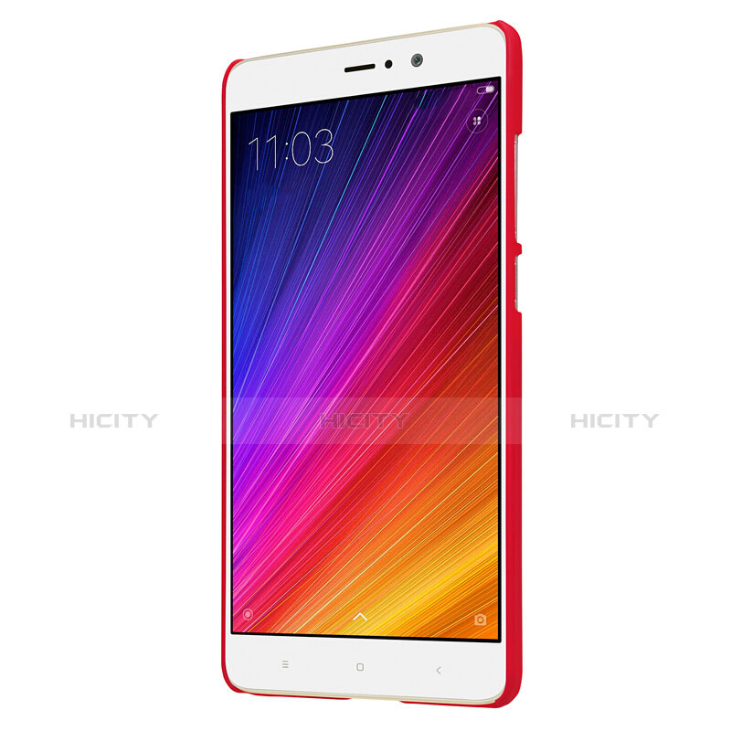 Schutzhülle Kunststoff Hülle Punkte Loch für Xiaomi Mi 5S Plus Rot