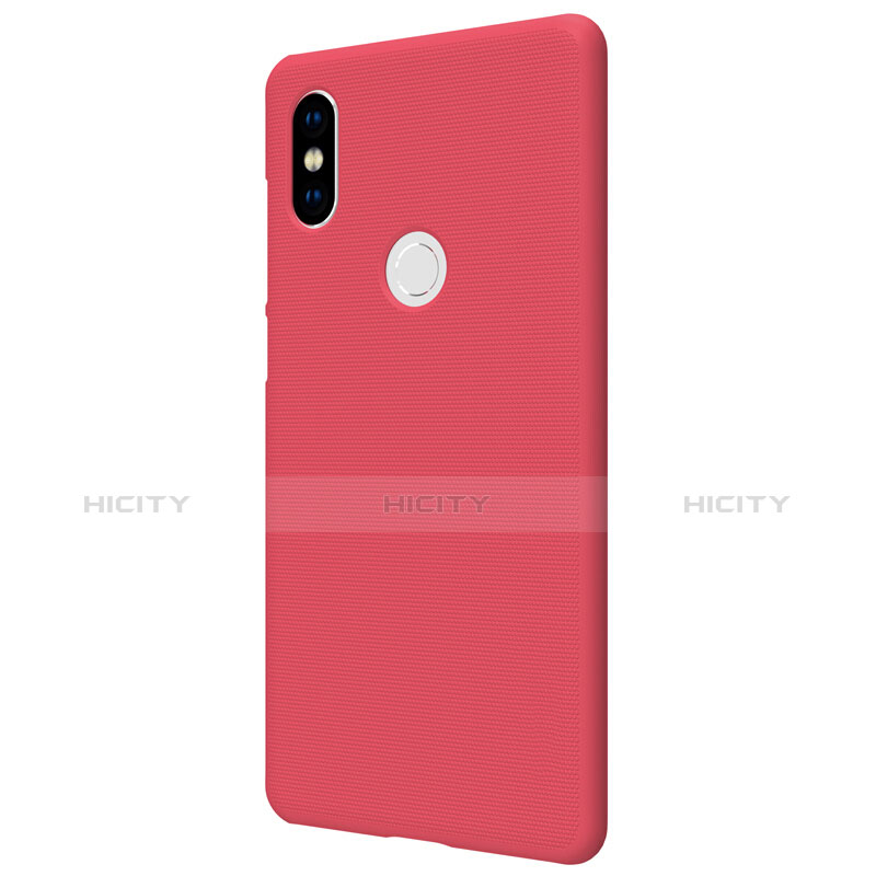 Schutzhülle Kunststoff Hülle Punkte Loch für Xiaomi Mi Mix 2S Rot groß