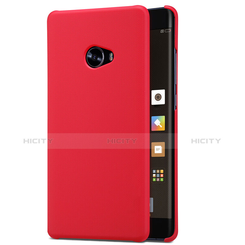 Schutzhülle Kunststoff Hülle Punkte Loch für Xiaomi Mi Note 2 Special Edition Rot