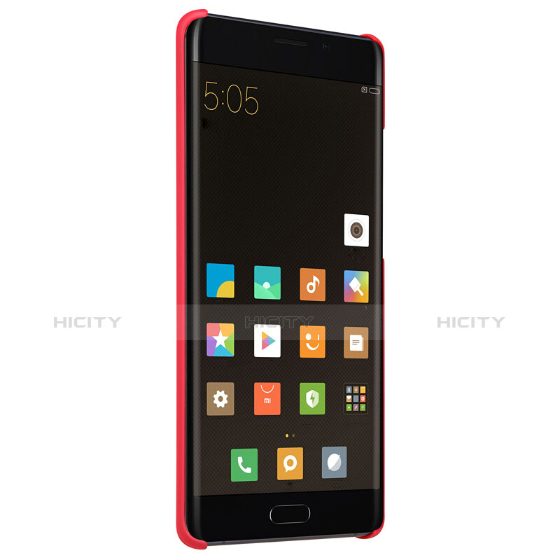 Schutzhülle Kunststoff Hülle Punkte Loch für Xiaomi Mi Note 2 Special Edition Rot