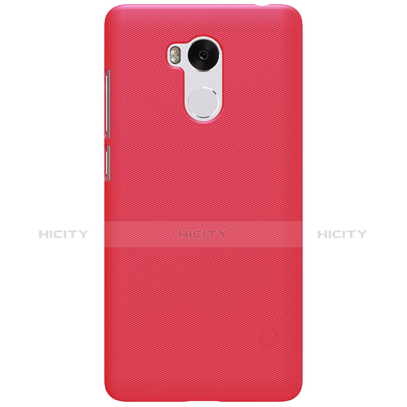 Schutzhülle Kunststoff Hülle Punkte Loch für Xiaomi Redmi 4 Prime High Edition Rot