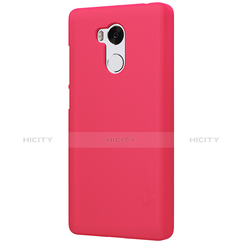 Schutzhülle Kunststoff Hülle Punkte Loch für Xiaomi Redmi 4 Prime High Edition Rot