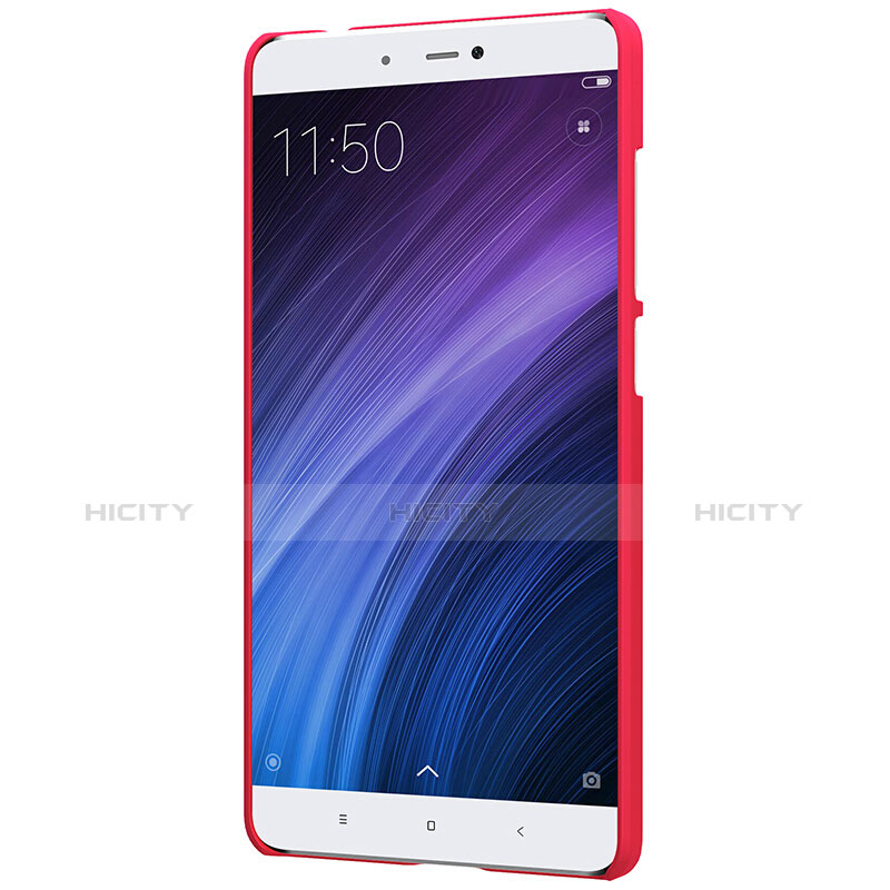 Schutzhülle Kunststoff Hülle Punkte Loch für Xiaomi Redmi 4 Prime High Edition Rot