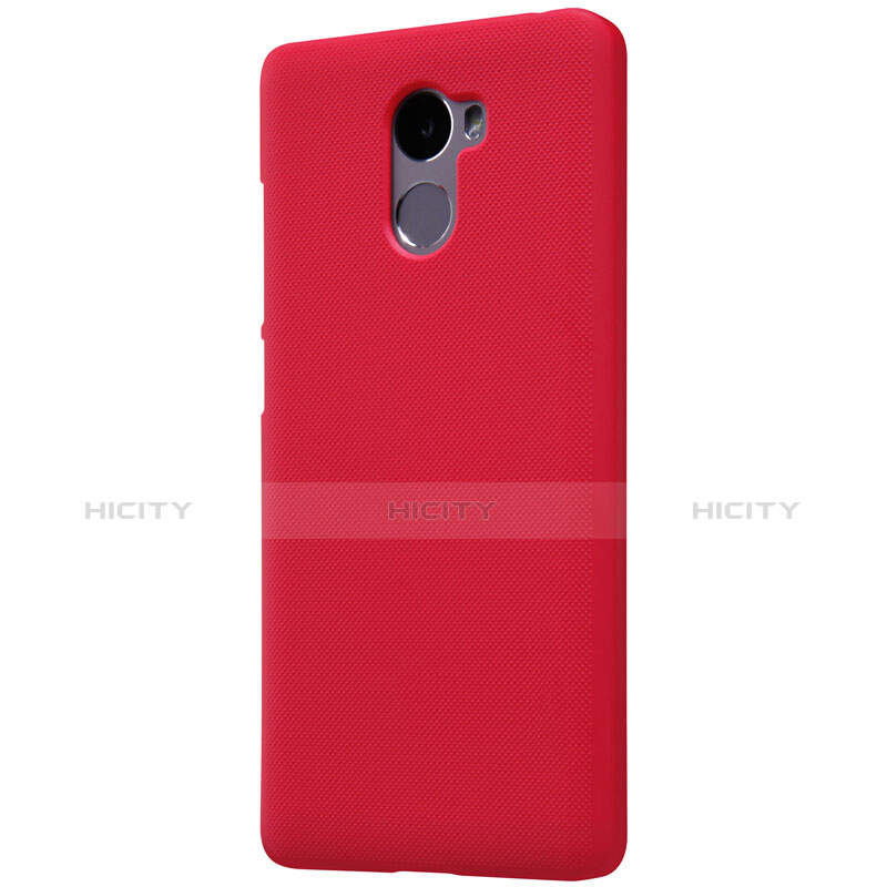 Schutzhülle Kunststoff Hülle Punkte Loch für Xiaomi Redmi 4 Standard Edition Rot