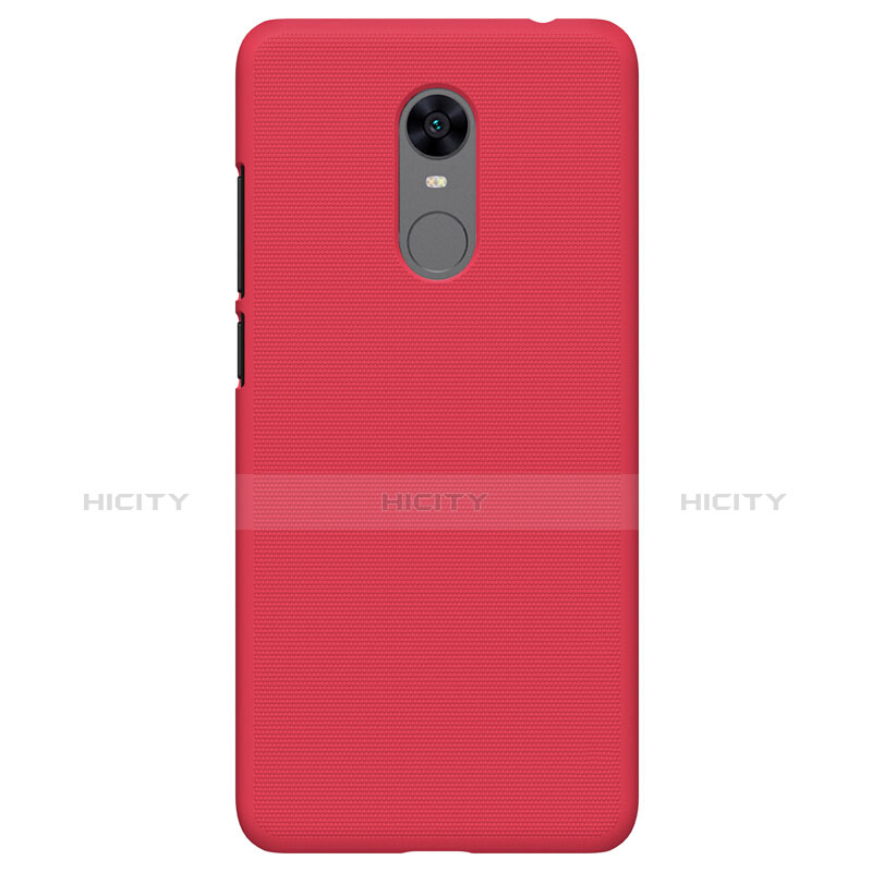 Schutzhülle Kunststoff Hülle Punkte Loch für Xiaomi Redmi 5 Plus Rot