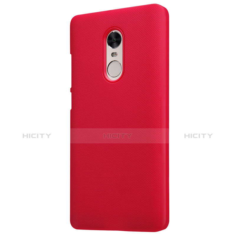 Schutzhülle Kunststoff Hülle Punkte Loch für Xiaomi Redmi Note 4 Standard Edition Rot groß