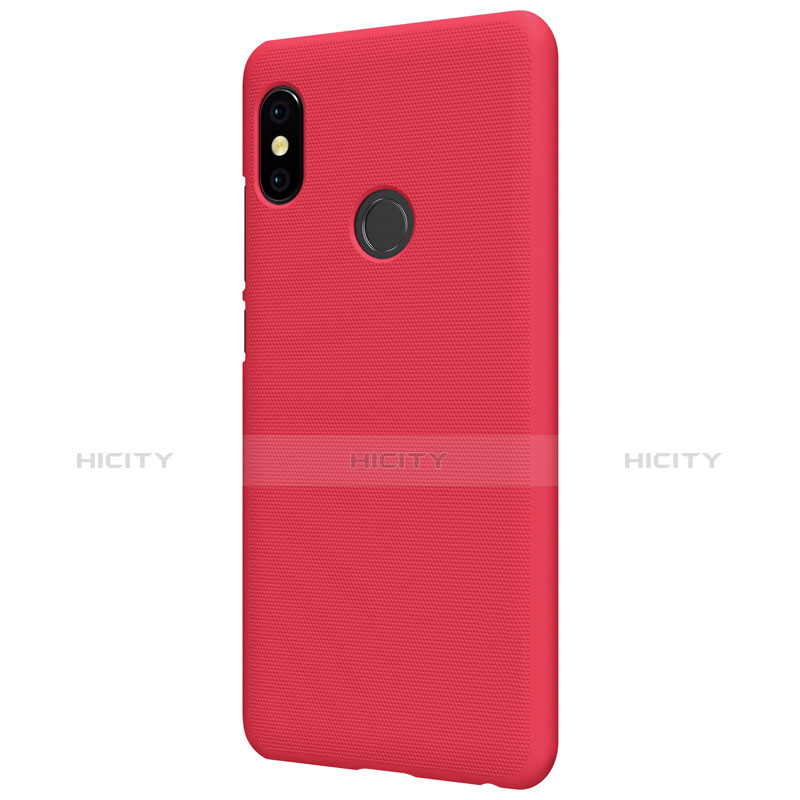 Schutzhülle Kunststoff Hülle Punkte Loch für Xiaomi Redmi Note 5 Pro Rot groß