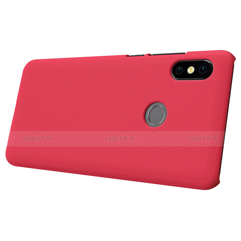 Schutzhülle Kunststoff Hülle Punkte Loch für Xiaomi Redmi Note 5 Pro Rot groß