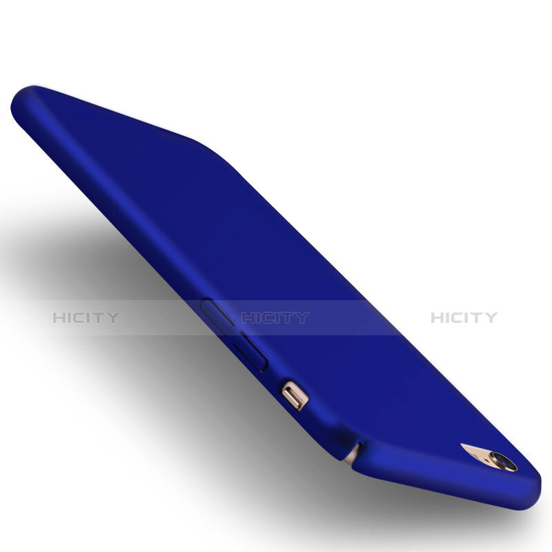 Schutzhülle Kunststoff Tasche Matt für Apple iPhone 6 Plus Blau