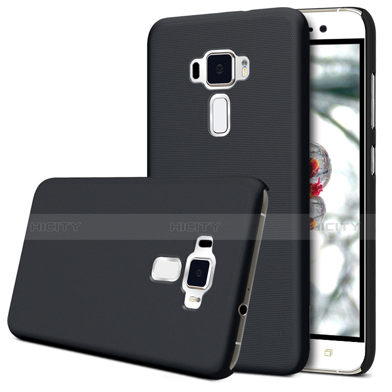 Schutzhülle Kunststoff Tasche Matt für Asus Zenfone 3 ZE552KL Schwarz