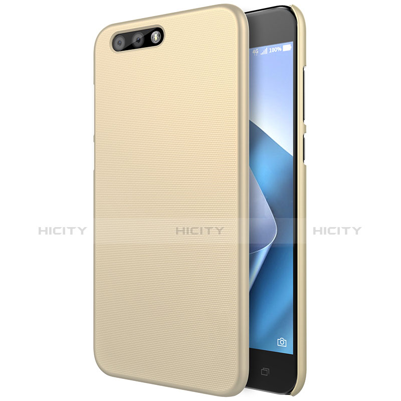 Schutzhülle Kunststoff Tasche Matt für Asus Zenfone 4 ZE554KL Gold