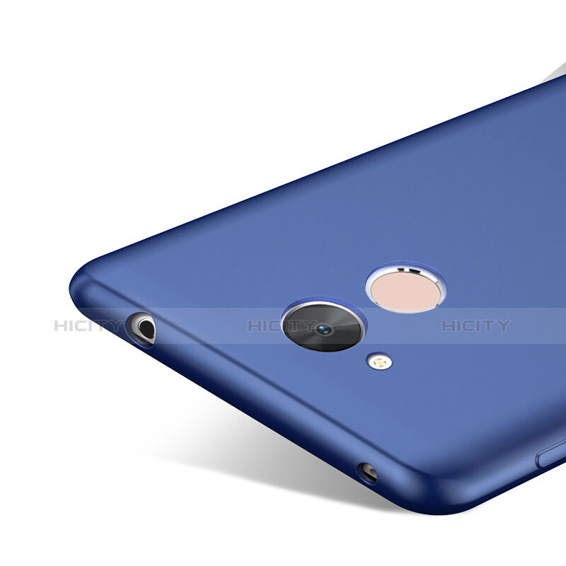 Schutzhülle Kunststoff Tasche Matt für Huawei Honor 6A Blau