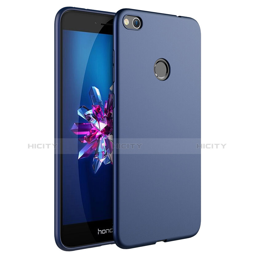 Schutzhülle Kunststoff Tasche Matt für Huawei Honor 8 Lite Blau