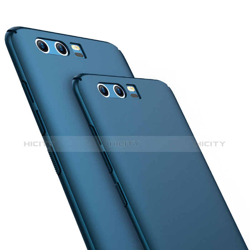 Schutzhülle Kunststoff Tasche Matt für Huawei Honor 9 Blau groß