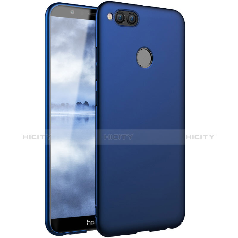 Schutzhülle Kunststoff Tasche Matt für Huawei Honor Play 7X Blau