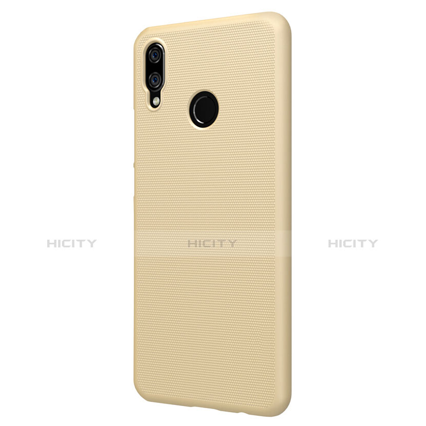 Schutzhülle Kunststoff Tasche Matt für Huawei P Smart+ Plus Gold groß