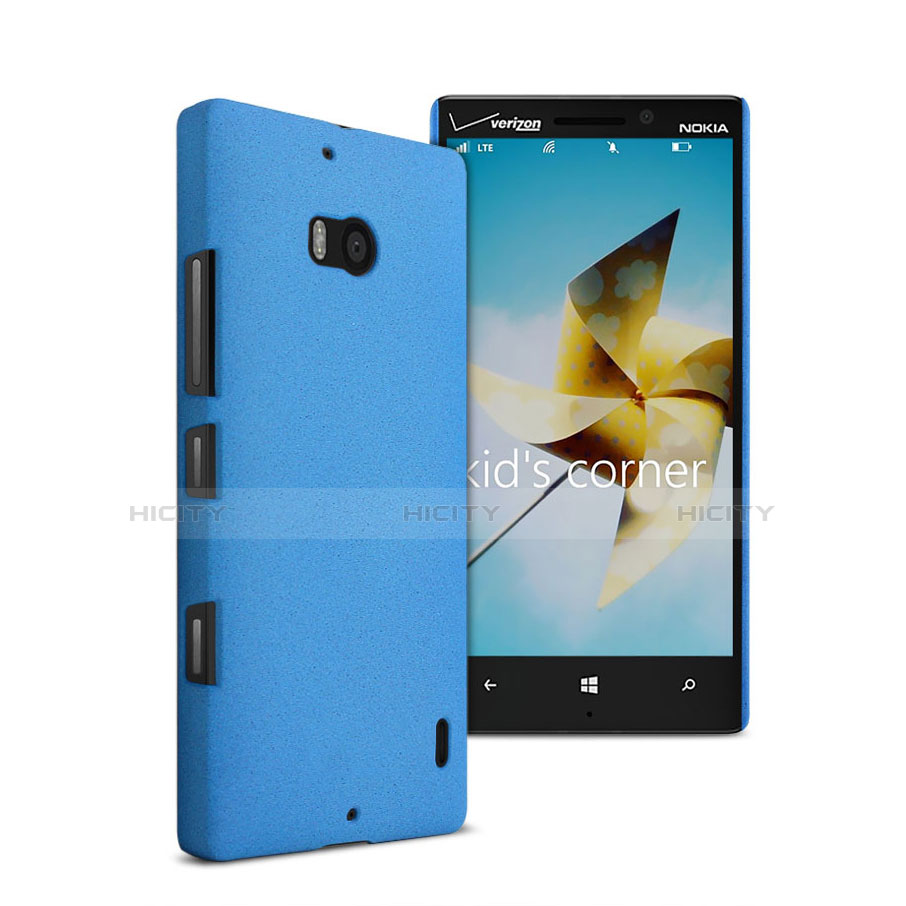 Schutzhülle Kunststoff Tasche Matt für Nokia Lumia 930 Blau