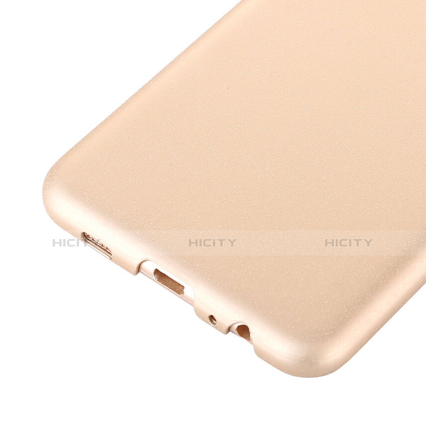 Schutzhülle Kunststoff Tasche Matt für Samsung Galaxy C5 SM-C5000 Gold