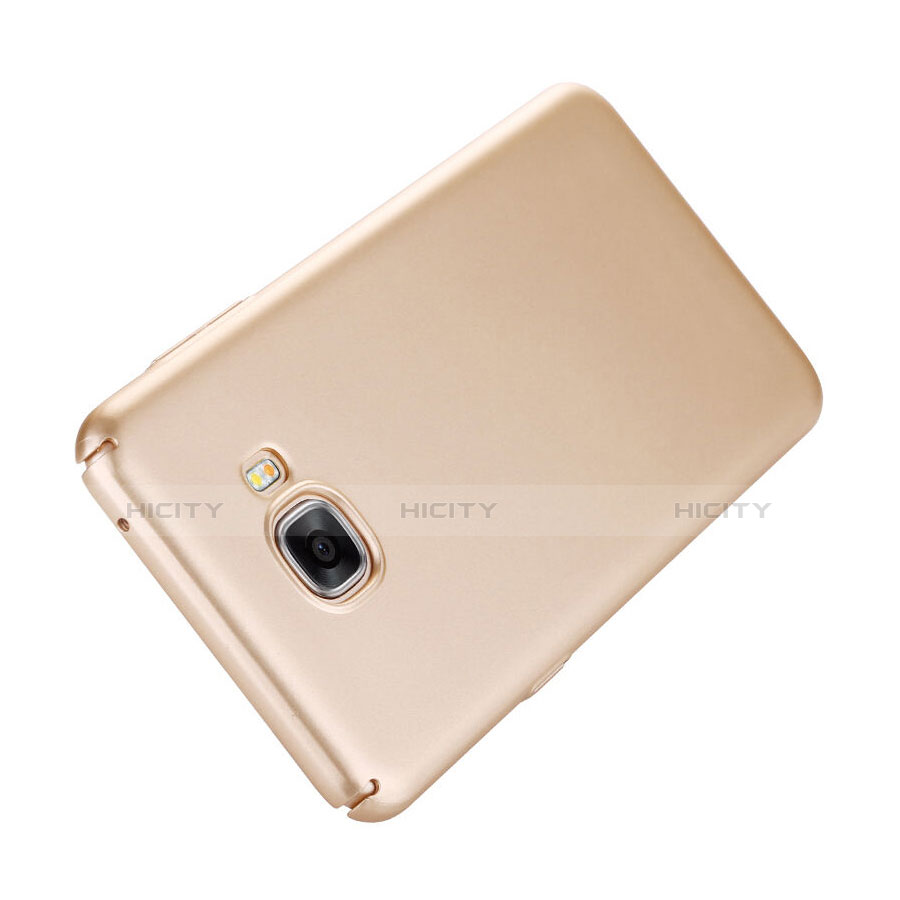 Schutzhülle Kunststoff Tasche Matt für Samsung Galaxy C5 SM-C5000 Gold