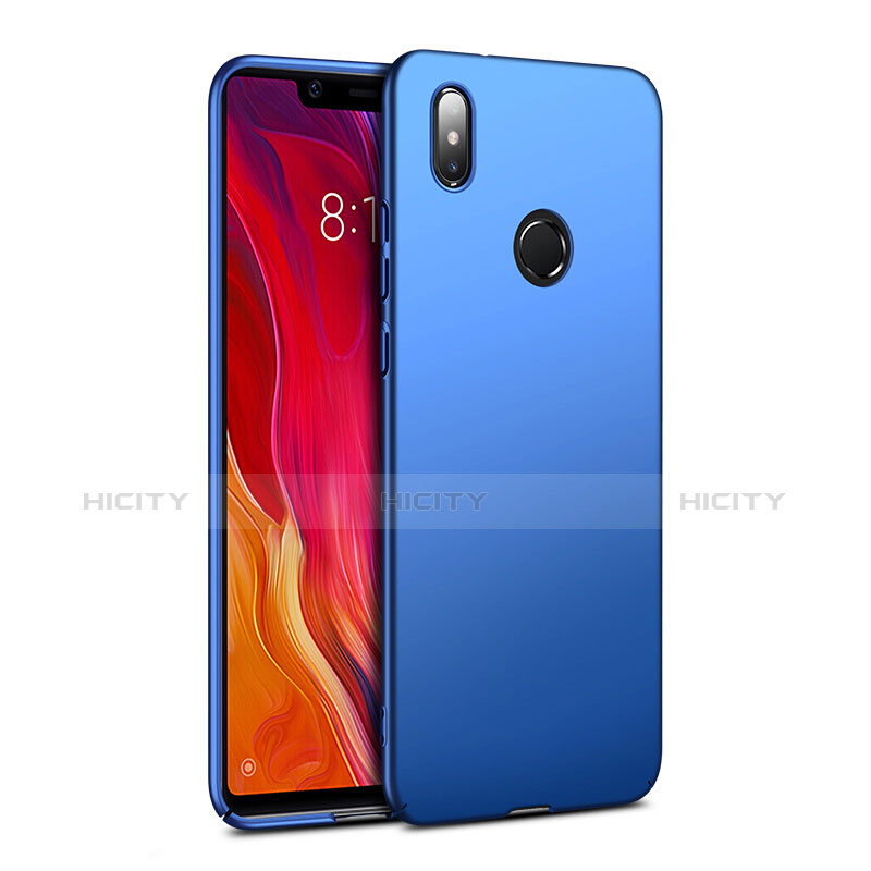 Schutzhülle Kunststoff Tasche Matt für Xiaomi Mi 8 SE Blau Plus