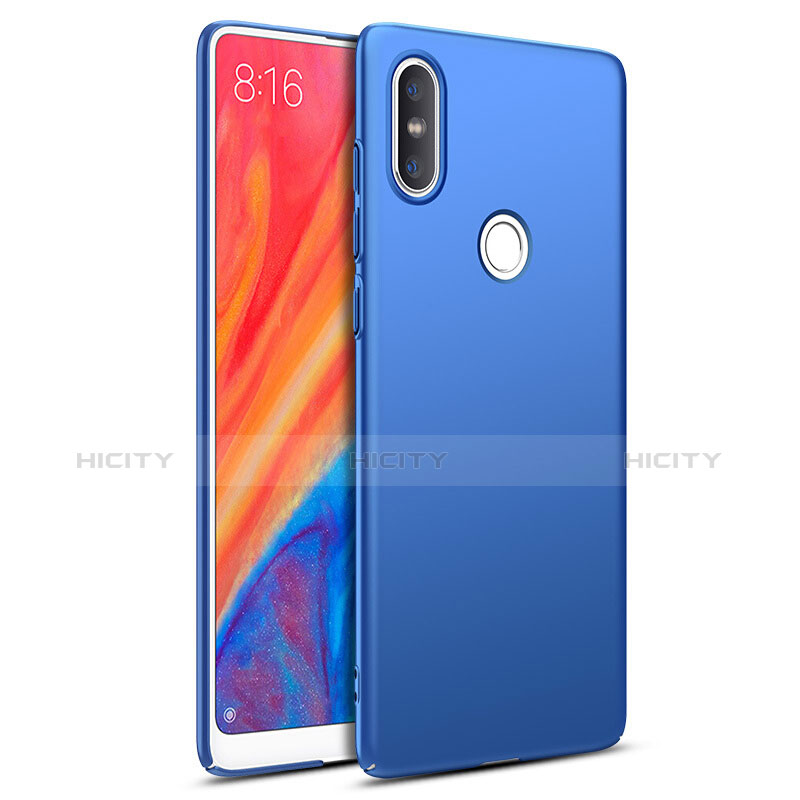 Schutzhülle Kunststoff Tasche Matt für Xiaomi Mi Mix 2S Blau