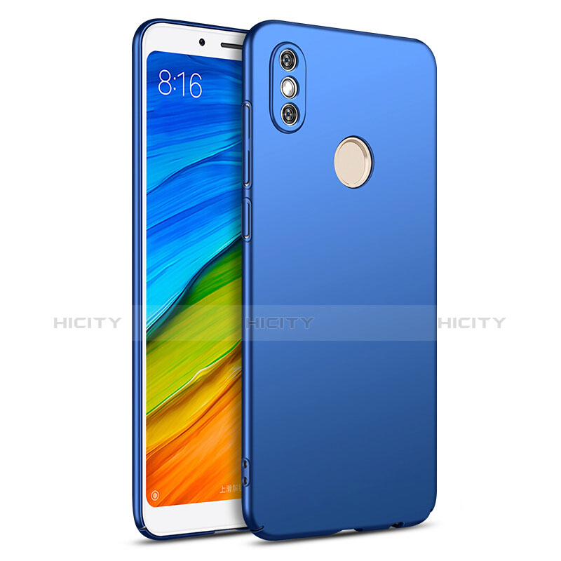 Schutzhülle Kunststoff Tasche Matt für Xiaomi Redmi Note 5 Blau