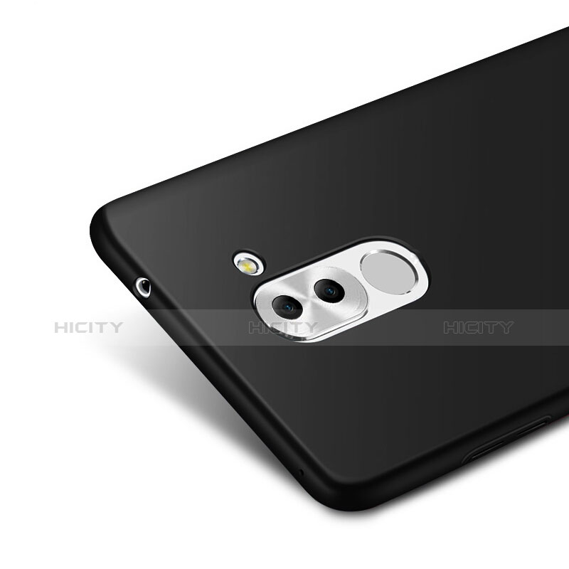 Schutzhülle Kunststoff Tasche Matt M01 für Huawei Honor 6X Pro Schwarz groß