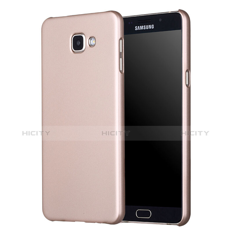 Schutzhülle Kunststoff Tasche Matt M01 für Samsung Galaxy A3 (2017) SM-A320F Gold