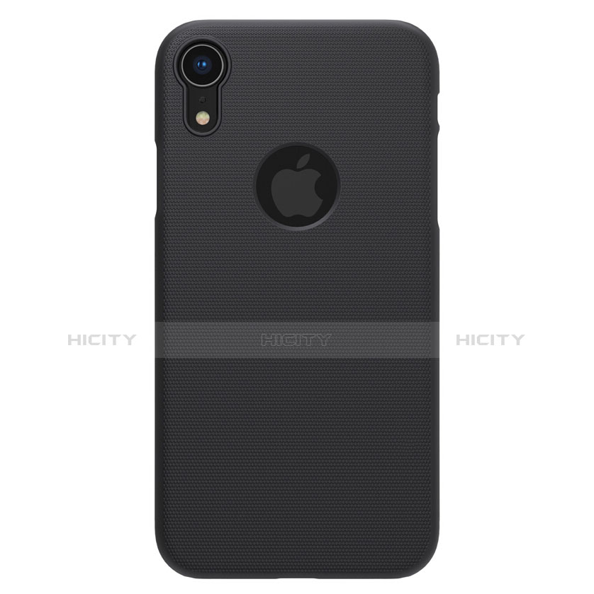 Schutzhülle Kunststoff Tasche Matt M02 für Apple iPhone XR Schwarz