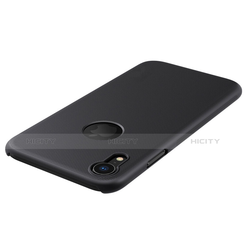 Schutzhülle Kunststoff Tasche Matt M02 für Apple iPhone XR Schwarz