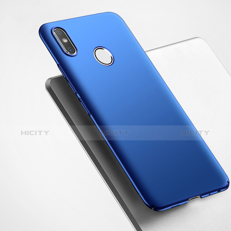 Schutzhülle Kunststoff Tasche Matt M02 für Xiaomi Redmi Note 5 AI Dual Camera Blau