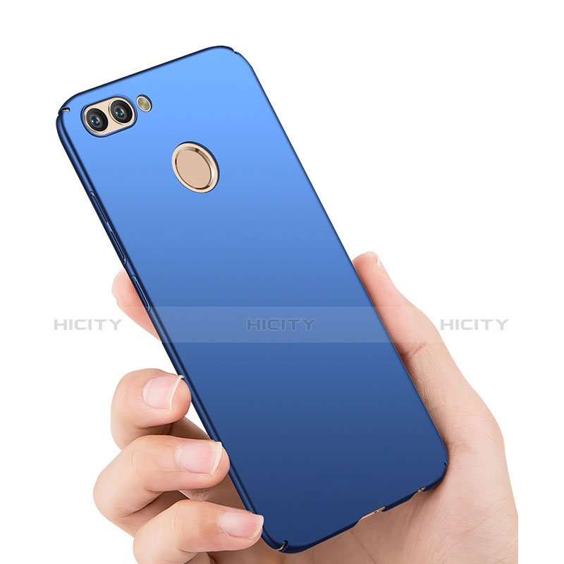 Schutzhülle Kunststoff Tasche Matt M04 für Huawei Nova 2 Blau groß