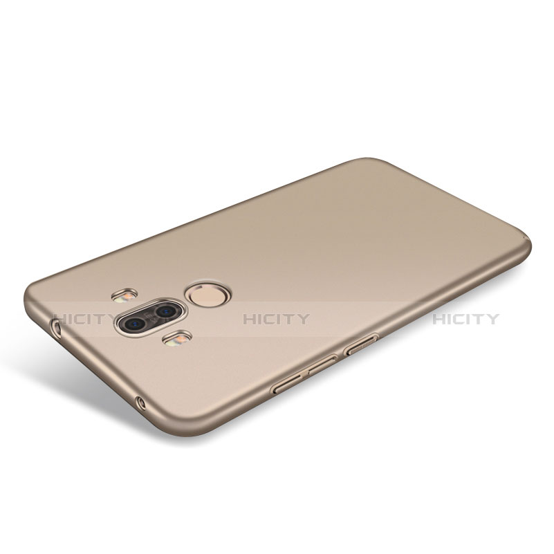 Schutzhülle Kunststoff Tasche Matt M07 für Huawei Mate 9 Gold groß