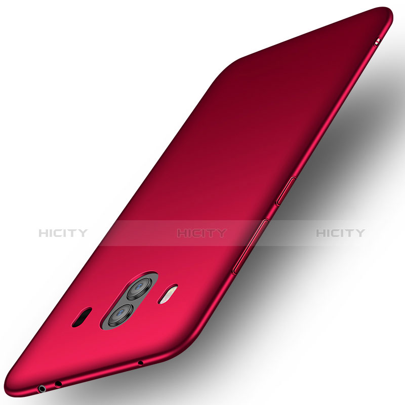 Schutzhülle Kunststoff Tasche Matt M08 für Huawei Mate 10 Rot