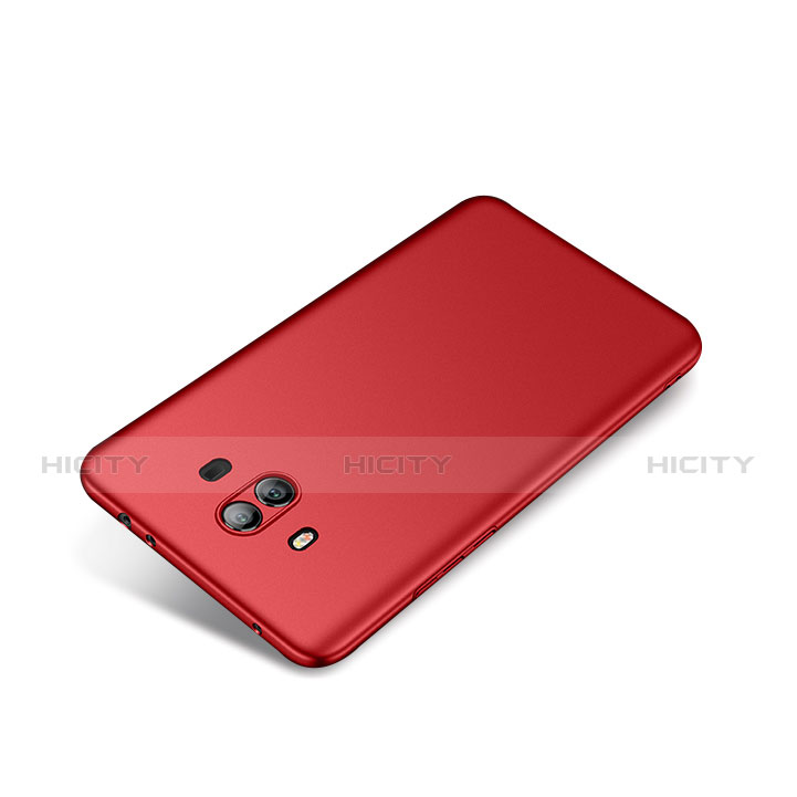 Schutzhülle Kunststoff Tasche Matt M08 für Huawei Mate 10 Rot