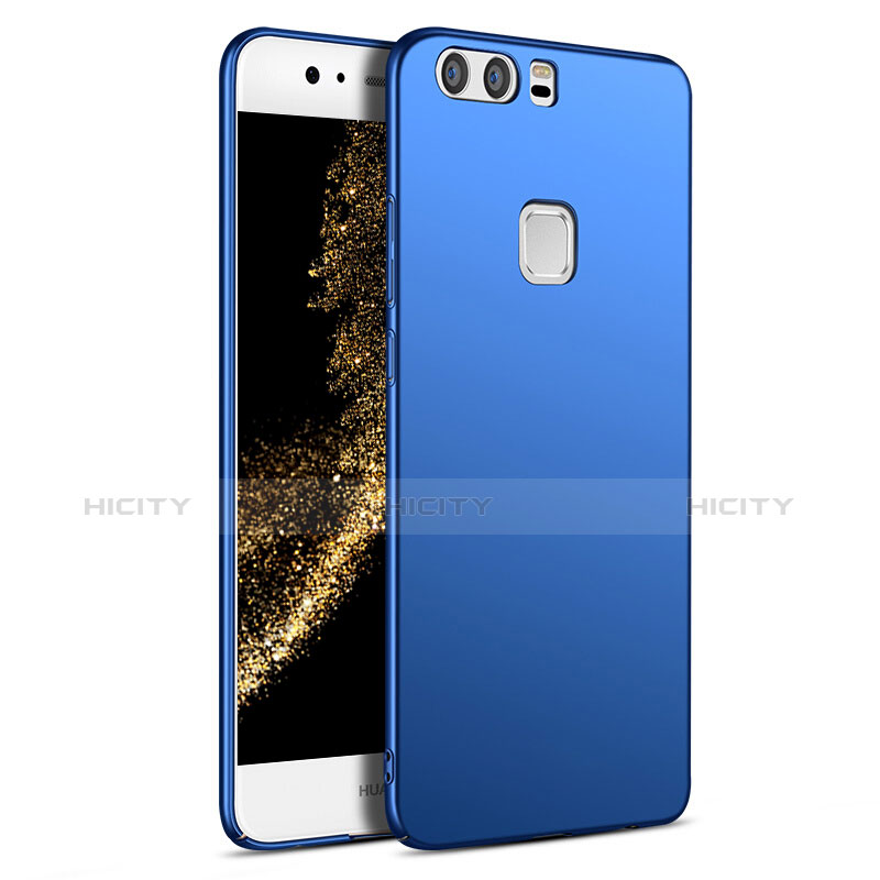 Schutzhülle Kunststoff Tasche Matt M09 für Huawei P9 Blau