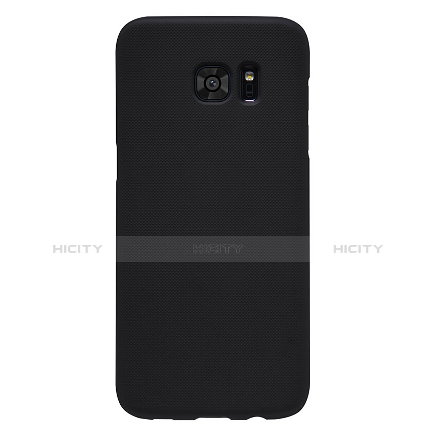 Schutzhülle Kunststoff Tasche Matt M10 für Samsung Galaxy S7 Edge G935F Schwarz