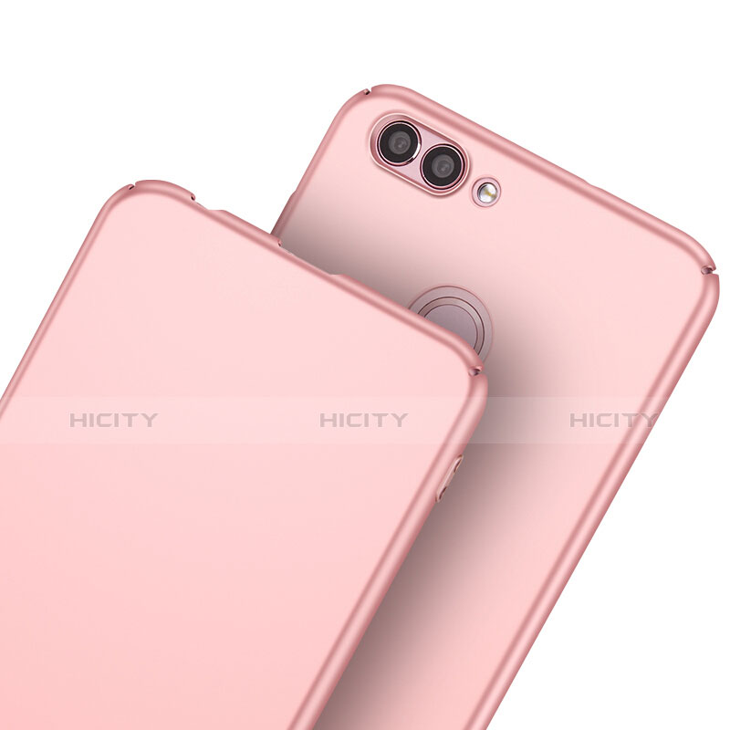 Schutzhülle Kunststoff Tasche Matt Q02 für Huawei Nova 2 Rosegold groß