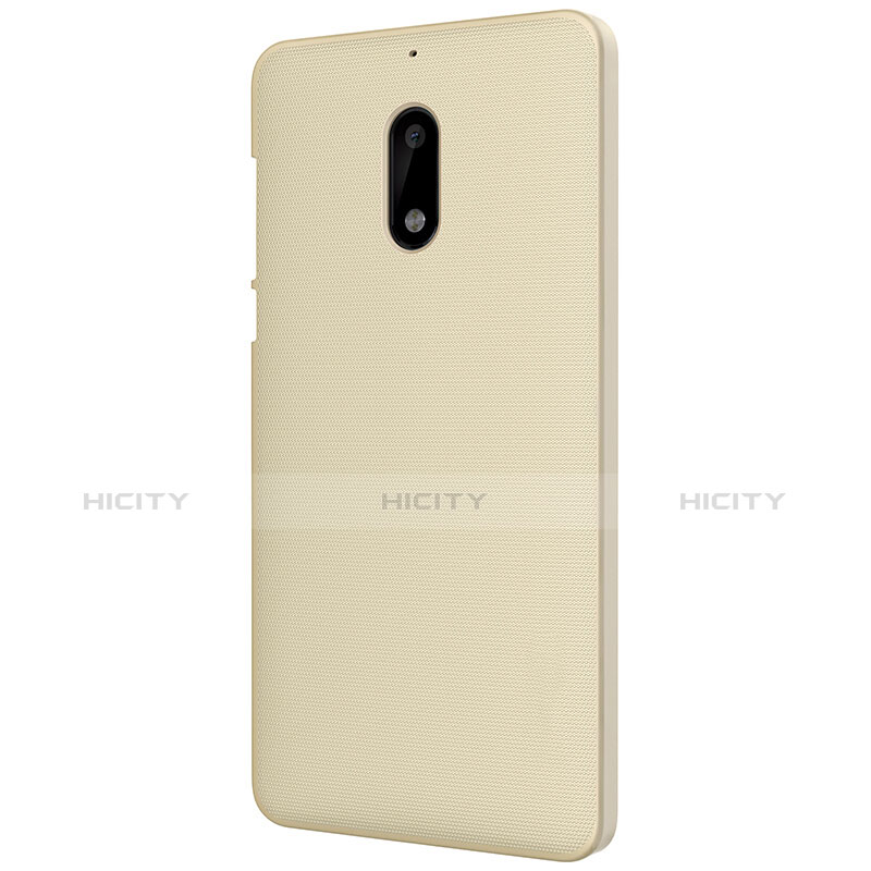 Schutzhülle Kunststoff Tasche Matt R01 für Nokia 6 Gold