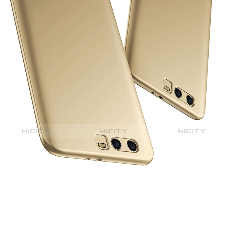 Schutzhülle Kunststoff Tasche Matt Vorder und Rückseite 360 Grad für Huawei Honor 9 Premium Gold groß