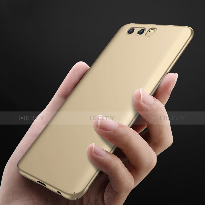 Schutzhülle Kunststoff Tasche Matt Vorder und Rückseite 360 Grad für Huawei Honor 9 Premium Gold groß