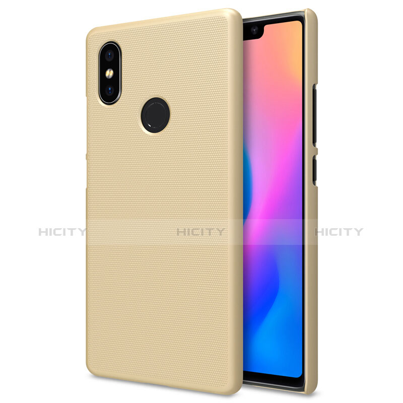 Schutzhülle Kunststoff Tasche Punkte Loch für Xiaomi Mi 8 SE Gold