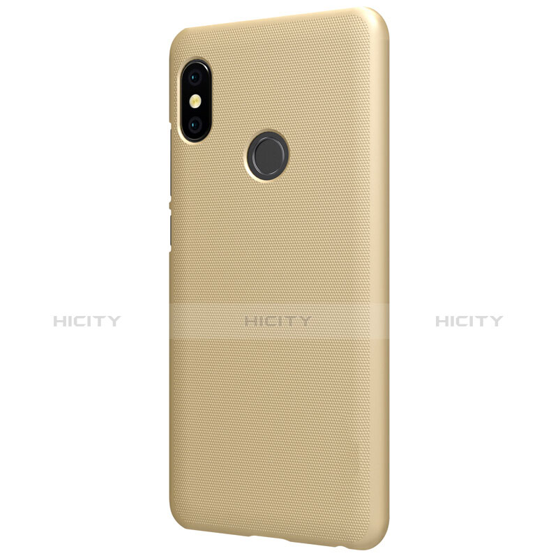 Schutzhülle Kunststoff Tasche Punkte Loch für Xiaomi Redmi Note 5 AI Dual Camera Gold