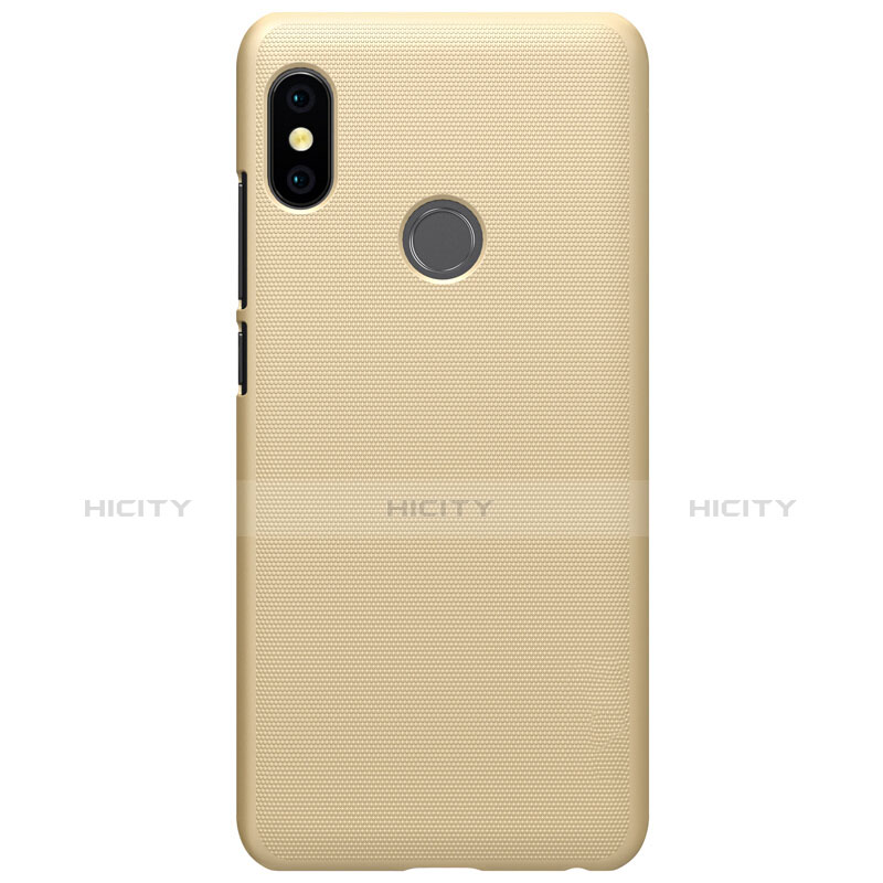 Schutzhülle Kunststoff Tasche Punkte Loch für Xiaomi Redmi Note 5 AI Dual Camera Gold