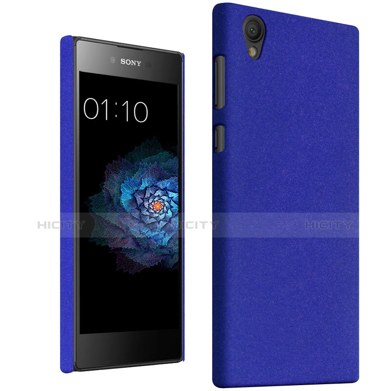 Schutzhülle Kunststoff Tasche Treibsand für Sony Xperia L1 Blau