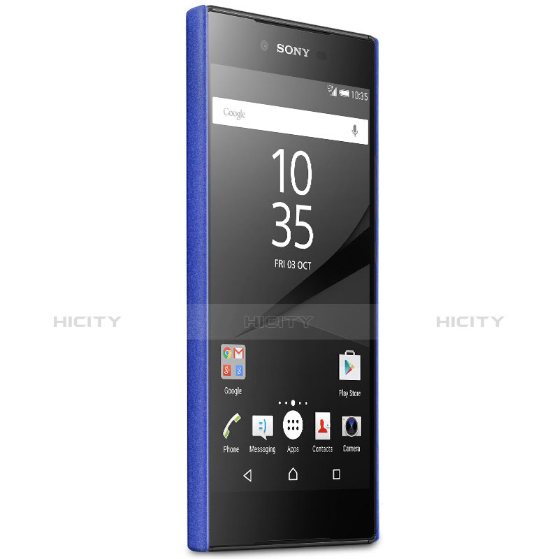 Schutzhülle Kunststoff Tasche Treibsand für Sony Xperia XA1 Blau