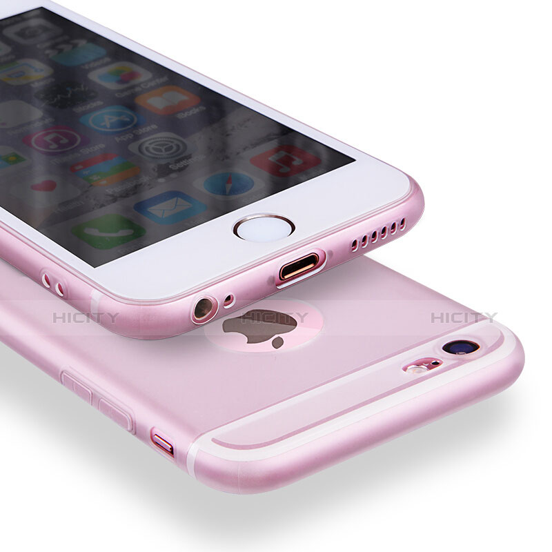 Schutzhülle Luxus Aluminium Metall für Apple iPhone 6S Plus Rosa Plus