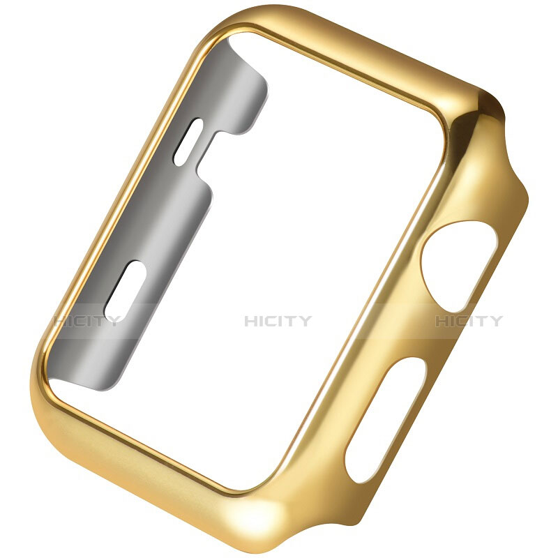 Schutzhülle Luxus Aluminium Metall Rahmen C03 für Apple iWatch 2 38mm Gold