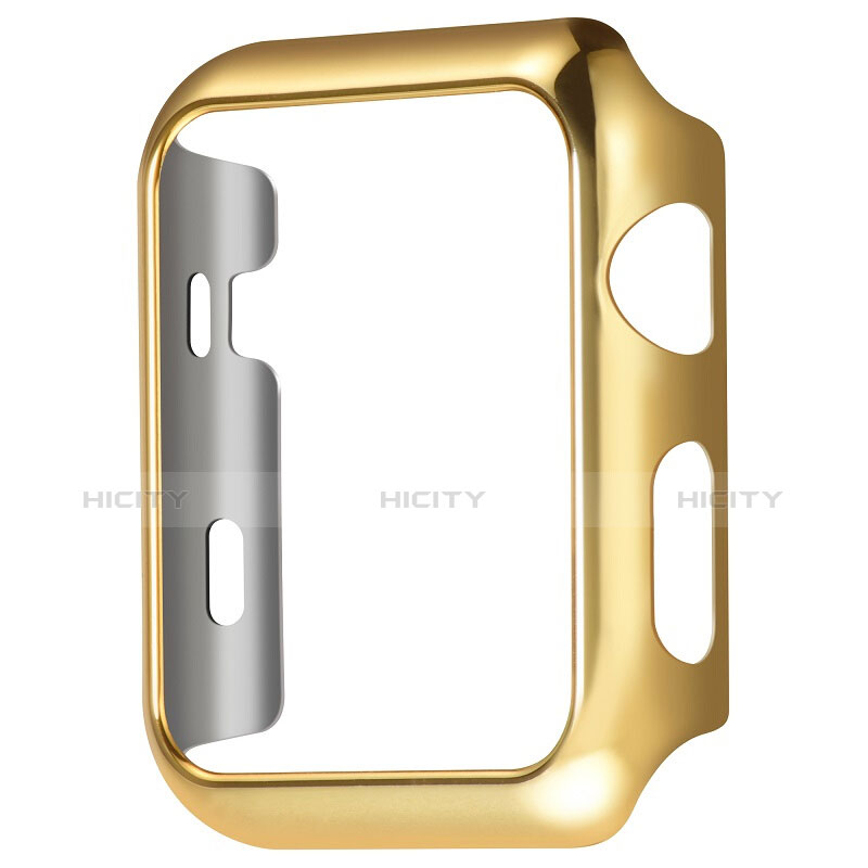 Schutzhülle Luxus Aluminium Metall Rahmen C03 für Apple iWatch 2 38mm Gold